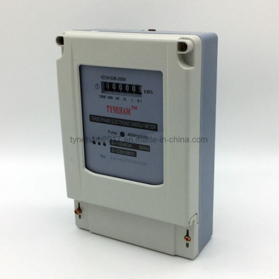 Dts-3r Three Pahse Four Wire Kwh Meter